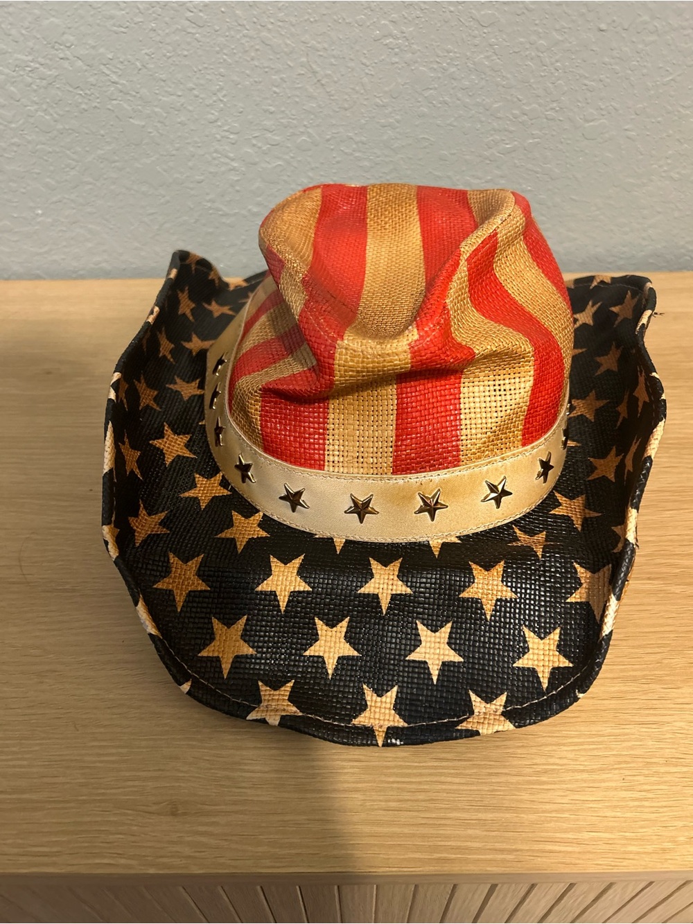 Cody James "Justice" American Flag straw cowboy hat